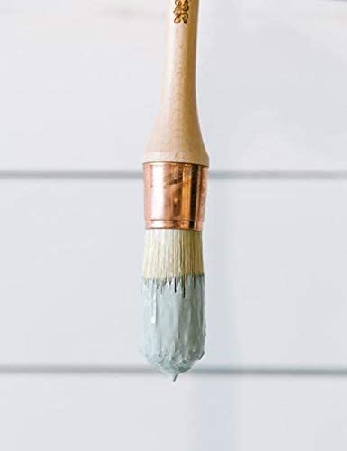 Amy Howard At Home - 1.5" Round Paint Brush - Great For Chalk Painting, Waxes, Diy Home Decor, And Furniture Restoration - Made With Natural Hog Hair Bristles #TOP1