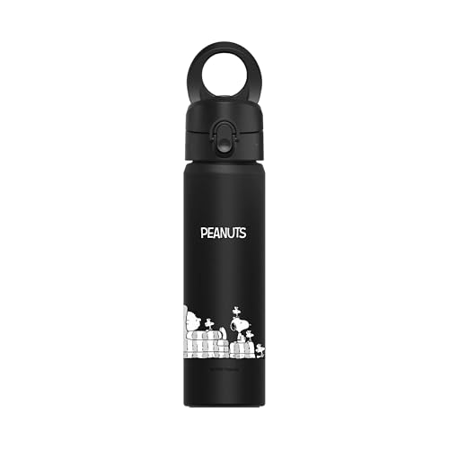 RHINOSHIELD AquaStand Magnetic Insulated Water Bottle 23oz - Black