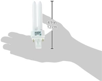 LEDVANCE 21117 Compact Fluorescent 2 Pin Double Tube 2700K, 13-watt, White 2700k Pack of 1 Double Tube
