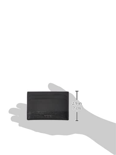 Tumi Nassau Slg Men's Envelope Card Holder, Genuine Product, Slim Card Case, Black #TOP2