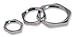 LOCKNUT BRASS M50 Pack of 1 Each