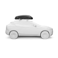 Thule Pulse 2 M Dachbox schwarz matt | M, 400L, Black matte, Zuladung: 75 kg – Ansicht 2