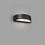 IP65 Faro Barcelona 71276 - OVAL LED Lámpara aplique negro