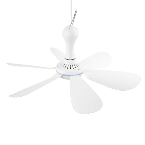 Ventilador colgante USB de 16.5" para refrescar estancias sin ocupar espacio