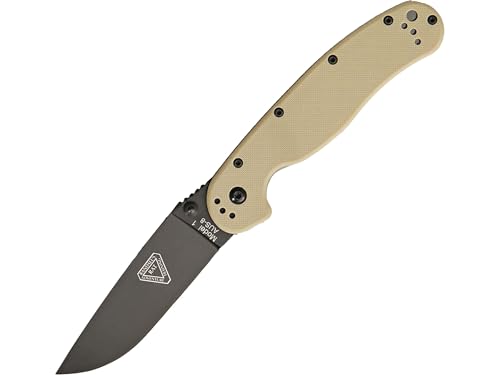 camping ontario knife company folding knife