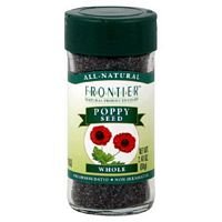 Frontier Herb Whole Poppy Seed, 16 Ounce -- 6 per case6