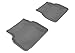 3D MAXpider Custom Fit KAGU Floor Mat (GRAY) for 2002-2007 SUBARU IMPREZA SEDAN - 2ND ROW