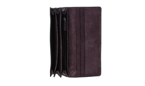 Wallet Picard Lesotho bordeaux violet foncé en cuir haut de gamme - 2