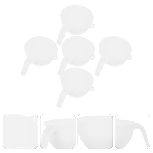 Set de 5 tazones de plástico apilables con tapa 13 cm miniatura 4