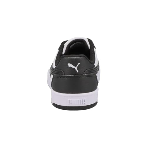 PUMA Caven Sneaker, White Black Black, 1 US Unisex Little Kid3