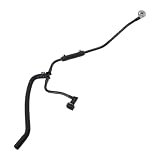 INFINAUTO Radiator Hose Heater Hose for Audi A6 2.0L 2016-2018 No.4G0121081EP Plastic Coolant Pipe Black 1 Pc