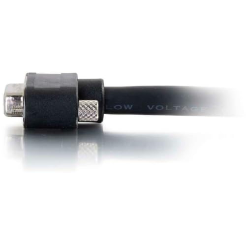 C2G 50218 VGA Cable - Select VGA Video Cable M/M, In-Wall CMG-Rated, Black (50 Feet, 15.24 Meters) by C2G - Image 2