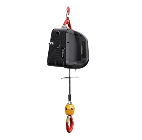 ウインチ 家庭用 100V対応 電動ホイスト 最大400kg 吊り上げ