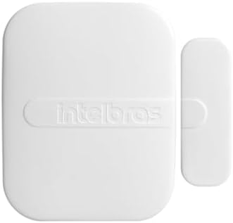Sensor de abertura magnético sem fio Intelbras XAS LIGHT GAP de a...