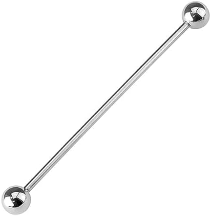 SIGMA PROSigma Tattoo | Surgical Steel Unisex Industrial Scaffold Bar Barbell For Upper Ear Cartilage For Men and Women 1PC