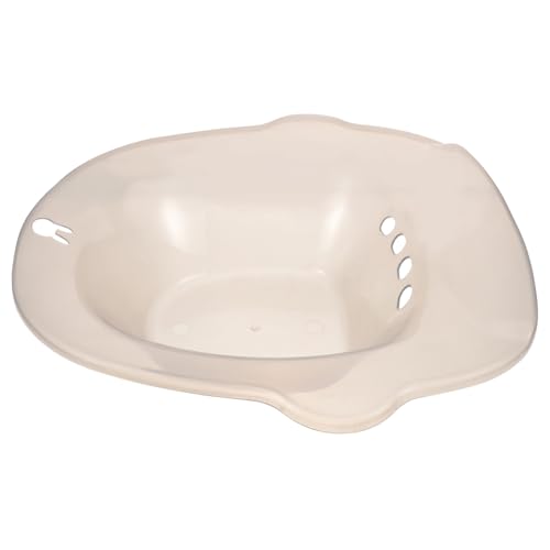 Gatuida Baño de Asiento Portátil para Inodoro con Diseño Ergonómico Material Resistente y Fácil Limpieza para Cuidado Postparto Hemorroides y Mujeres Embarazadas Compatible Mayoría de