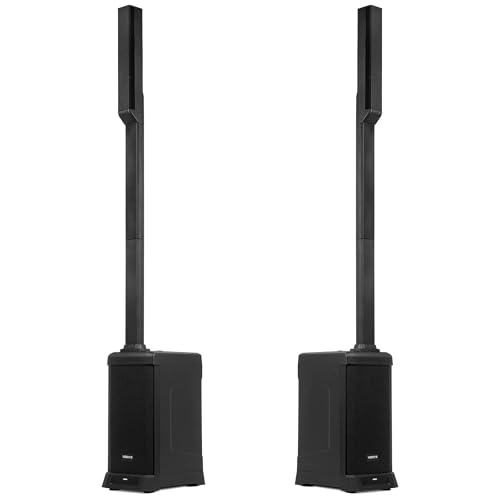 Vonyx VX820   Pack de 2 Sistemas de Altavoces VX820 PA Line Array Activo Bluetooth 5.0, Potencia 800W, subwoofer 8