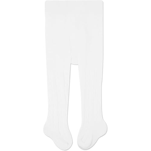 CozyWay Baby & Toddler Tights - Baby Girl and Boy Leggins Cable Knit Comfy Cotton Infant Multicolor - 1 Pack