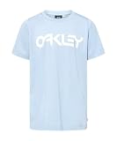 [Oakley] YTR RASH GUARD SS TEE 11.0 6D2XS BLUE FOG 子供 XS サイズ (130 cm 相当) FOA408826