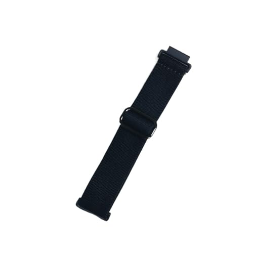 [SRMVRNKNNK] Fit For Amazfit BIP5�o���h�ɓK������L�k�����[�v�AFit For Amazfit 3 StratoS�E�H�b�`�ɓK������i�C�������X�g�o���h�u���X���b�g(Dark blue,22mm)