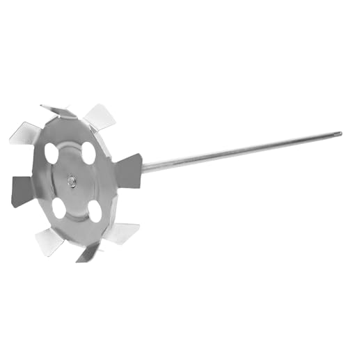 NAMOARLY Mezcladora de Pintura para Taladro Eléctrico Varilla Mezcladora de Metal Resistente para Cemento y Yeso Accesorio Práctico para Mezcla de Materiales de Construcción Herramienta