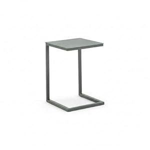 Beistelltisch Lido C-Form Aluminium Anthrazit
