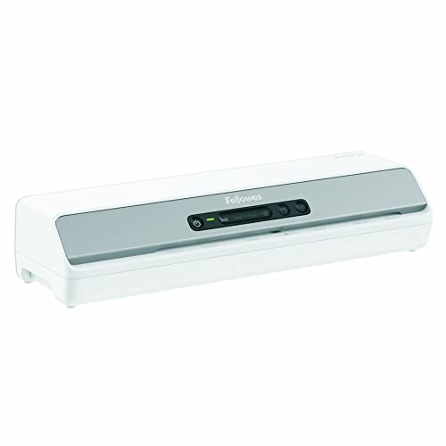 Fellowes Amaris A3 Laminator for Office / School / Home – Heating Time Only 1 Minute – 80 - 175 Micc for Hot Laminating Film – with Backflow Function – Starter Set for 10 Laminating
