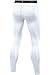 Nike Mens Pro Full Length Training Tight (Small, White)