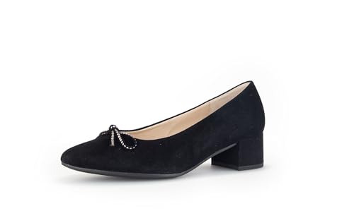 Gabor Damen Klassische Pumps, Frauen Absatzschuhe,stöckelschuhe,Businessschuhe,büro,Office,elegant,high Heels,Heels,schwarz,38 EU / 5 UK