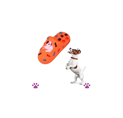 Brinquedo para cachorro chinelo de pvc