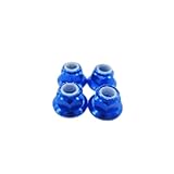 MOYIC Tyre Nut for K959 L202 L212 L222 L959 L969 L979 Aluminum Alloy for Off-Road Rust-Proof and Durable 4pcs RC Car Accessories, Dark Blue