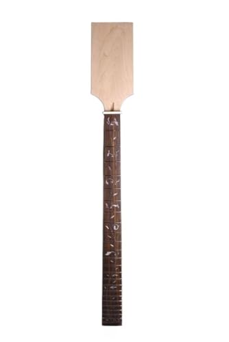 Manche de guitare basse électrique érable 24 frettes pour réparer ou modifier votre basse