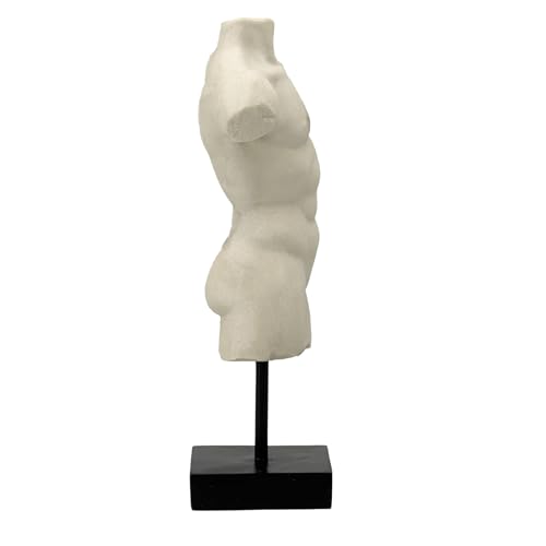 Estatua de cuerpo masculina 13.5" acabado mármol miniatura 4