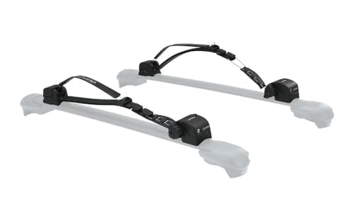 INNO XA445 Surf-Wind-Long Board Locking Roof Carrier for T-Slot Aero Base Racks - Holds (1) Kayak or (1) Canoe or (2) SUP)/Wind/Surf-Boards