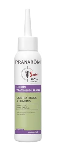 PRANAROM Aromapar Loción Antipiojos y Liendres 100 ml – Lavanda y Peine