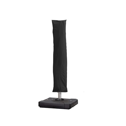 Image of PURPLE LEAF Outdoor Cantilever Umbrella Cover Easy Setup S Size Black
