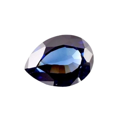 Saphir bleu naturel poire pour créer votre bague de fiançailles unique