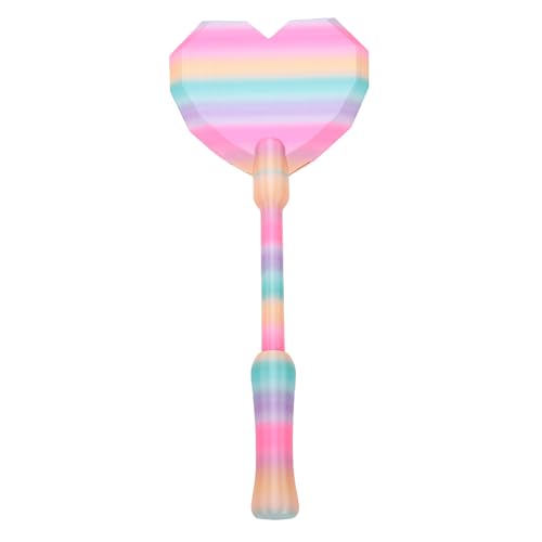 SUNGOOYUE Contactless Payment Wand, 3D Printed PLA Card Holder Wand with Heart Topper, Concealed Card Slot, 14 Inch Anti Slip Handle for Role Play Learning and Daily Tap to Pay (Rainbow) - Image 5