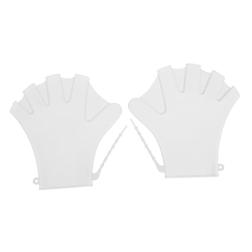 OSOLADY Swimming Gloves Diving Training Gloves Silicone Hand Fins for Aquatic Exercise