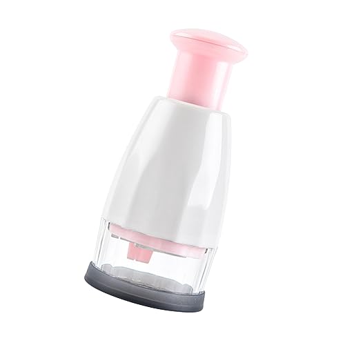 OUNONA Multifunctional Garlic Squeezer Manual Press Shredder Kitchen Gadget Quick Shredding Easy to Clean Random Color for Home Cooking Random Color