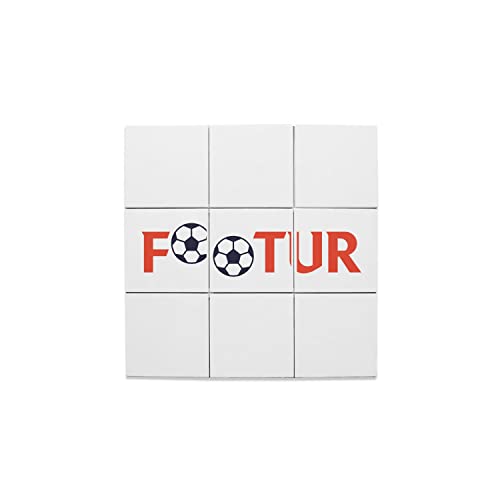 Carreaux céramique football Footur x9 pour fresque sport de 32,4 cm