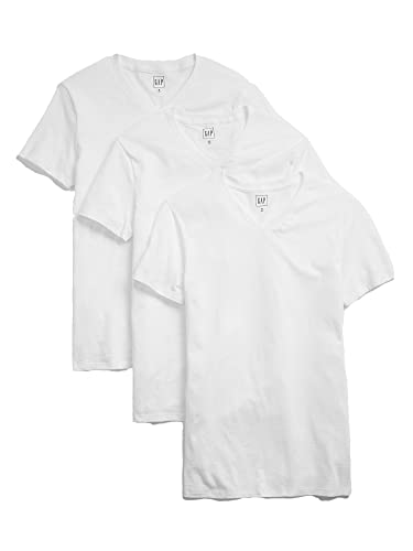GAP Men's 3-Pack V-Neck Tee T-Shirt