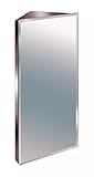 900mm Stainless Steel Mirror Bathroom Corner Cabinet