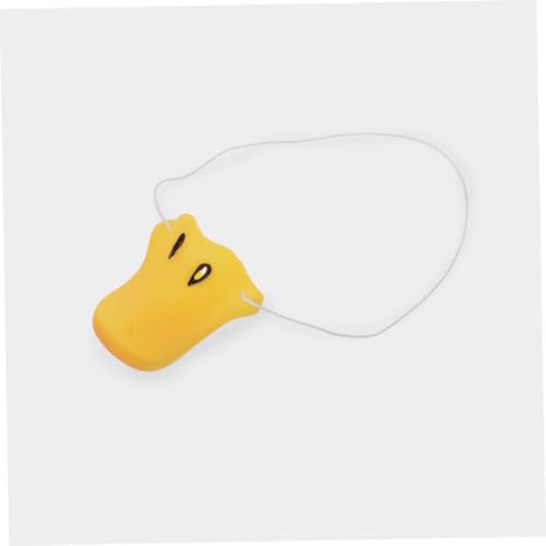 SOPOTUTU Nez de Canard Réaliste 6 Pièces en Vinyle Jaune pour Déguisement – vue 6