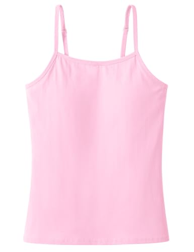Image of BOOPH Girls Camisole Undershirts Kids Cotton Tank Tops Training Bra