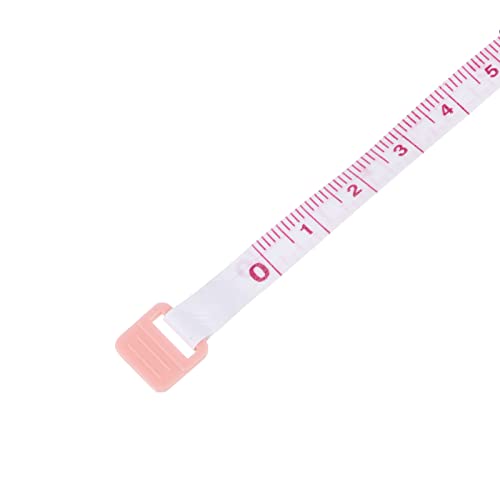Cinta Métrica Retráctil 2 Piezas 1.8 m Rosa miniatura 5