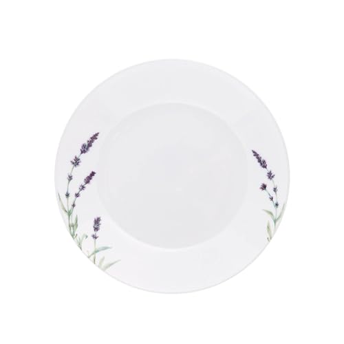 Image of Corelle Corelle Asia Collection Lavender Garden 17 cm Small Plate Pack of 6