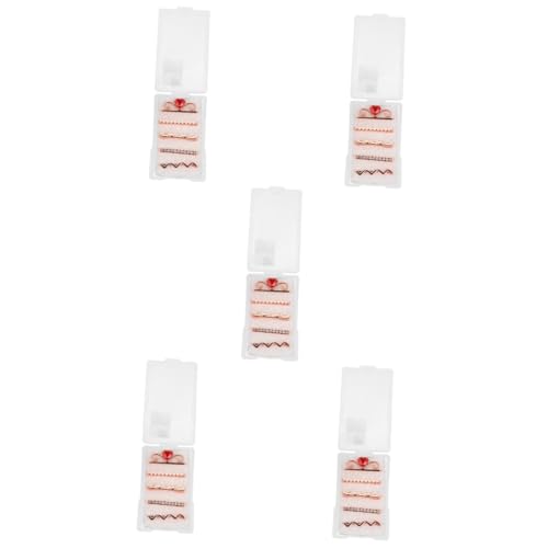 Bracelets de montre en silicone DOITOOL lot de 5 pièces élégants