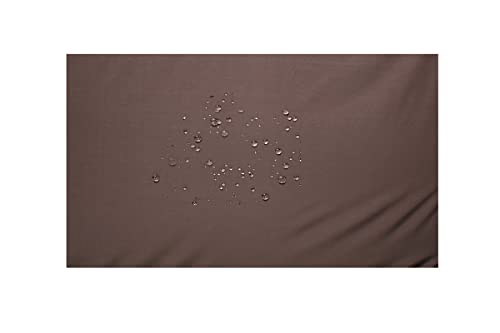 Image of The Furnishing Tree Mattress Protector /Waterproof Bedsheet Size WxL 36x78 inches Set of Two for Double Bed Polyester Brown