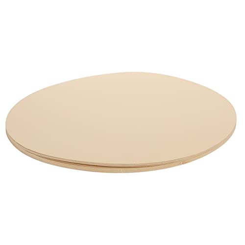 Papier cartonné rond NUOBESTY de 50 pièces en kraft pour le dessin et la peinture
